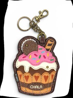 CHALA • Whimsical Faux Leather Coin Purse & Bag Charm